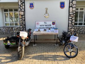 Hatay’da Uyuşturucu Ve Çalıntı Motosiklet Operasyonu