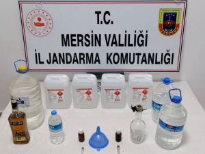 Jandarmadan Kaçak İçki Operasyonu