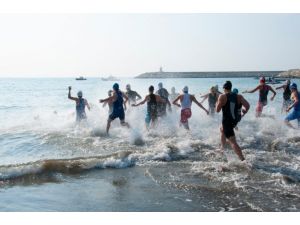 Mersin Yenişehir’de Triatlon Heyecanı Yaşandı