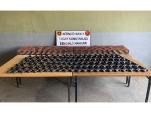 Hakkari Ve Van’da Mühimmat Ve Kaçak Sigara Ele Geçirildi