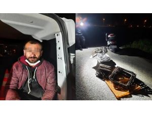 Motosikletli Hırsız Zanlısı Kovalamacayla Yakalandı