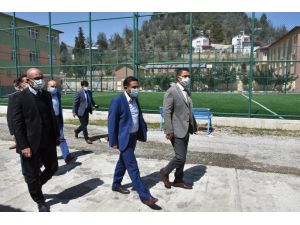 Demir, Çamlıyayla’daki Spor Tesislerinde İncelemelerde Bulundu