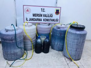 Mersin’de Bin 184 Litre Sahte İçki Ele Geçirildi