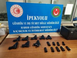 Habur’da Kaçak Tabanca Ve "Hayalet Silah" Ele Geçirildi
