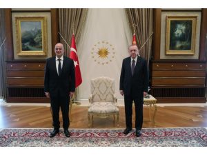 Cumhurbaşkanı Erdoğan, Yunanistan Dışişleri Bakanı Dendias’ı Kabul Etti