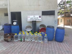 Defne’de 745 Litre Sahte İçki Ele Geçirildi
