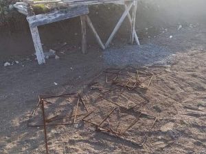 İnşaattan Çaldığı Demirleri Hurdacıya Satarken Yakalandı