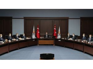 Ak Parti Merkez Yürütme Kurulu (Myk), Cumhurbaşkanı Recep Tayyip Erdoğan Başkanlığında Toplandı.