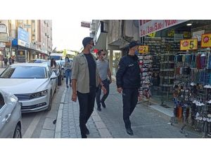 Hatay’da Polisten Maske Denetimi