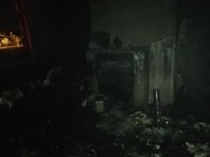 Konya’da Çatı Yangını