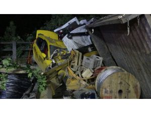 Hatay’da Freni Boşalan Vinç Dehşet Saçtı