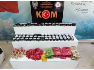 Hatay’da 40 Kilogram Kaçak Nargile Tütünü Ele Geçirildi