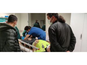 Polise çarpıp kaçan alkollü sürücü nefes kesen kovalamaca sonucu yakalandı