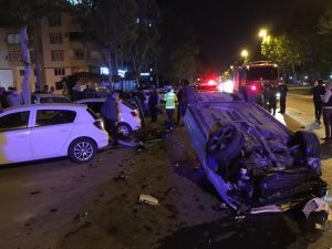 Kahramanmaraş’ta Zincirleme Kaza: 2 Yaralı