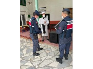 Caminin Çalınan Vaaz Hoparlörlerini Jandarma Buldu