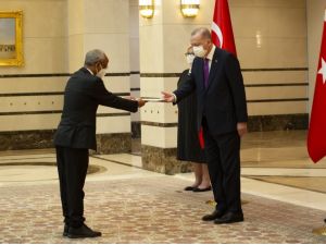 Cumhurbaşkanı Erdoğan, Etiyopya Büyükelçisini Kabul Etti