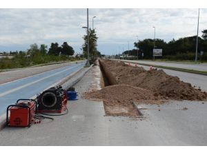 3 mahallenin içme suyu şebeke hattı yenilendi