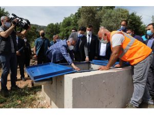 Demre Sulama Tesisi Böcek tarafından hizmete alındı