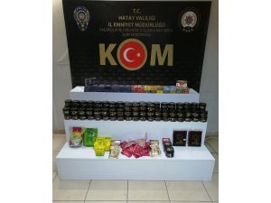 Hatay’da 85 Kilo Kaçak Nargile Tütünü Ele Geçirildi