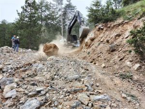 Alanya Belediyesi yayla yollarındaki çalışmalarına hız verdi