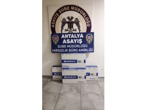 Televizyon hırsızları tutuklandı
