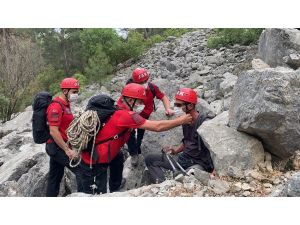 Kayıp İtalyan turist jandarma tarafından kurtarıldı