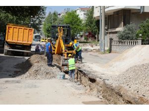 70 yıllık içme suyu hattı yenileniyor