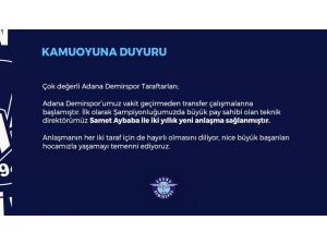 Adana Demirspor, Samet Aybaba İle Yola Devam Edecek