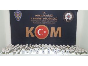 Denizli’de Kaçak Tütün Ürünü Satıcılarına Operasyon: 2 Gözaltı