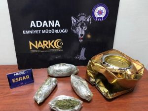 Adana’da Bir Haftada 4 Kilo Kokain, 2 Kilo Bonzai Ele Geçirildi