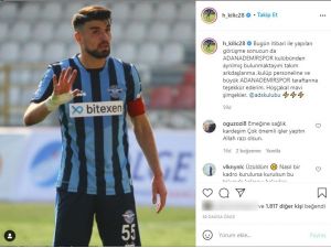 Adana Demirspor’un Golcüsü Hasan Kılıç Takımdan Ayrıldı