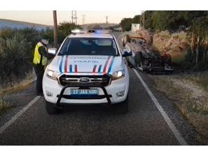 Yavuzeli’nde Trafik Kazası: 1 Yaralı