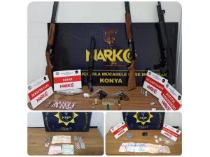 Konya’da 5 Bin 800 Uyuşturucu Hap Ele Geçirildi