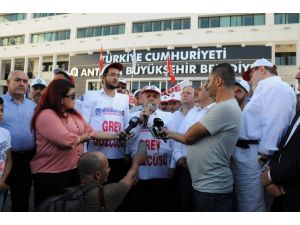 Antalya Büyükşehir Belediyesindeki grev 666’ıncı gününde