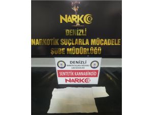 Kağıda Emdirilen Uyuşturucu Madde İle Kent Girişinde Yakalandı