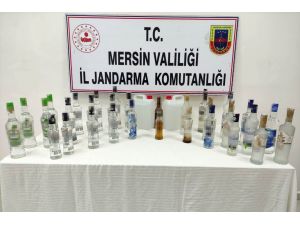 Mersin’de Sahte Alkol Operasyonu