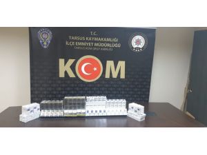 Tarsus’ta 300 Paket Kaçak Sigara Ele Geçirildi