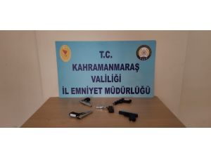Kahramanmaraş’ta 10 Ateşli Silah Ele Geçirildi