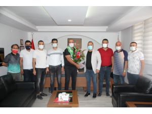 Serik Belediyespor Yönetimi İlçe Protokolü İle Bir Araya Geldi