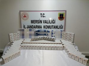 Mersin’de 770 Paket Kaçak Sigara Ele Geçirildi