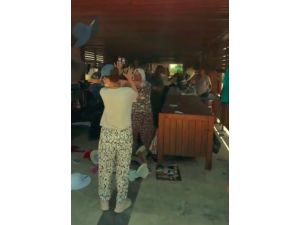 Antik kentte satış yapan kadınların yer kavgasına polis müdahale etti
