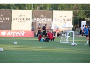 A Milli Futbol Takımı Hazırlıkları Sürdürdü