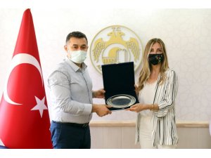 Başkan Yücel’e eğitime destek teşekkürü