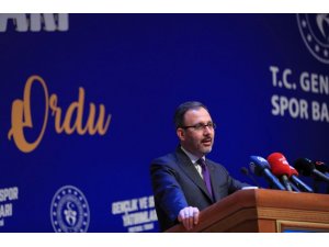 Bakanı Kasapoğlu: "Ordu’nun Bundan Sonraki Süreçte Spor Ve Gençlik Adına Yeni Bir Dönemini Başlatmak Üzere Karar Aldık"