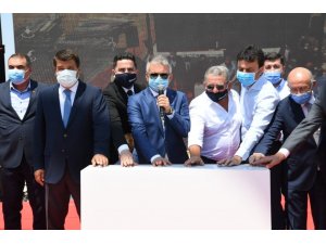 Naturalya İbrahim Şahin Ortaokulu’nun temeli atıldı