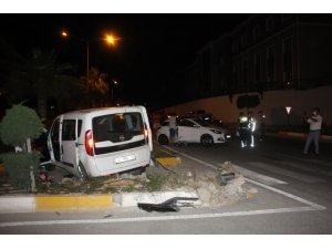 Kırmızı ışık ihlali kazayla sonuçlandı: 6 yaralı