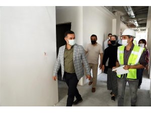 Alanya’da 750 öğrenci kapasiteli eğitim akademisi inşaatı devam ediyor