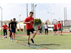 BESYO hazırlık öğrencileri, antrenman ve sınavlarda ter döküyor