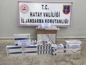 Hatay’da Kaçak Sigara Operasyonu
