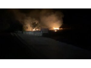 Nallıhan’da Trafo Yangını